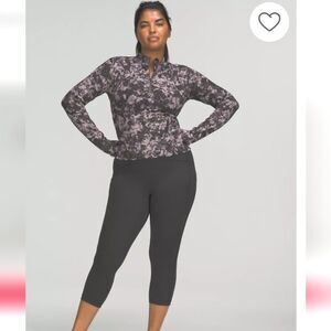 Lululemon Swift High Rise Crop 21' Leggings Forest Green Size 6